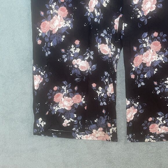 Torrid Pants Womens 3X Wide Leg Palazzo Floral Flowy Statement Capsule Casual - Picture 9 of 11